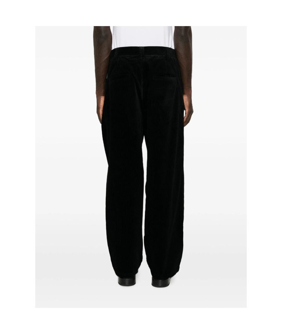 A.P.C. Черные хлопковые повседневные брюки, фото 2