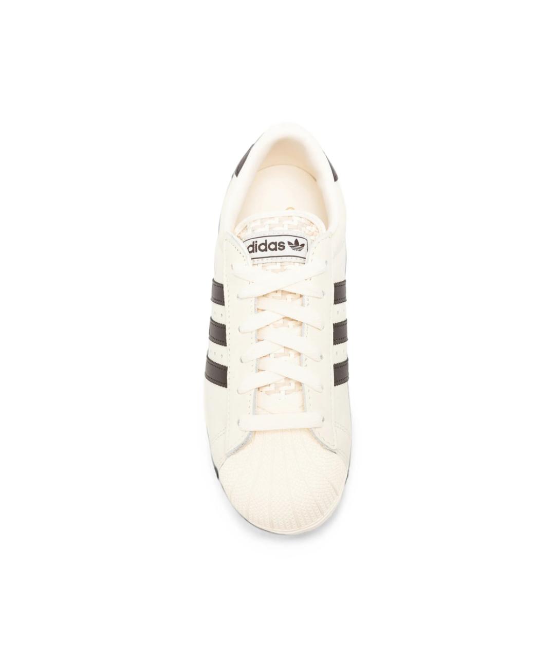 ADIDAS Белые кожаные кеды, фото 2