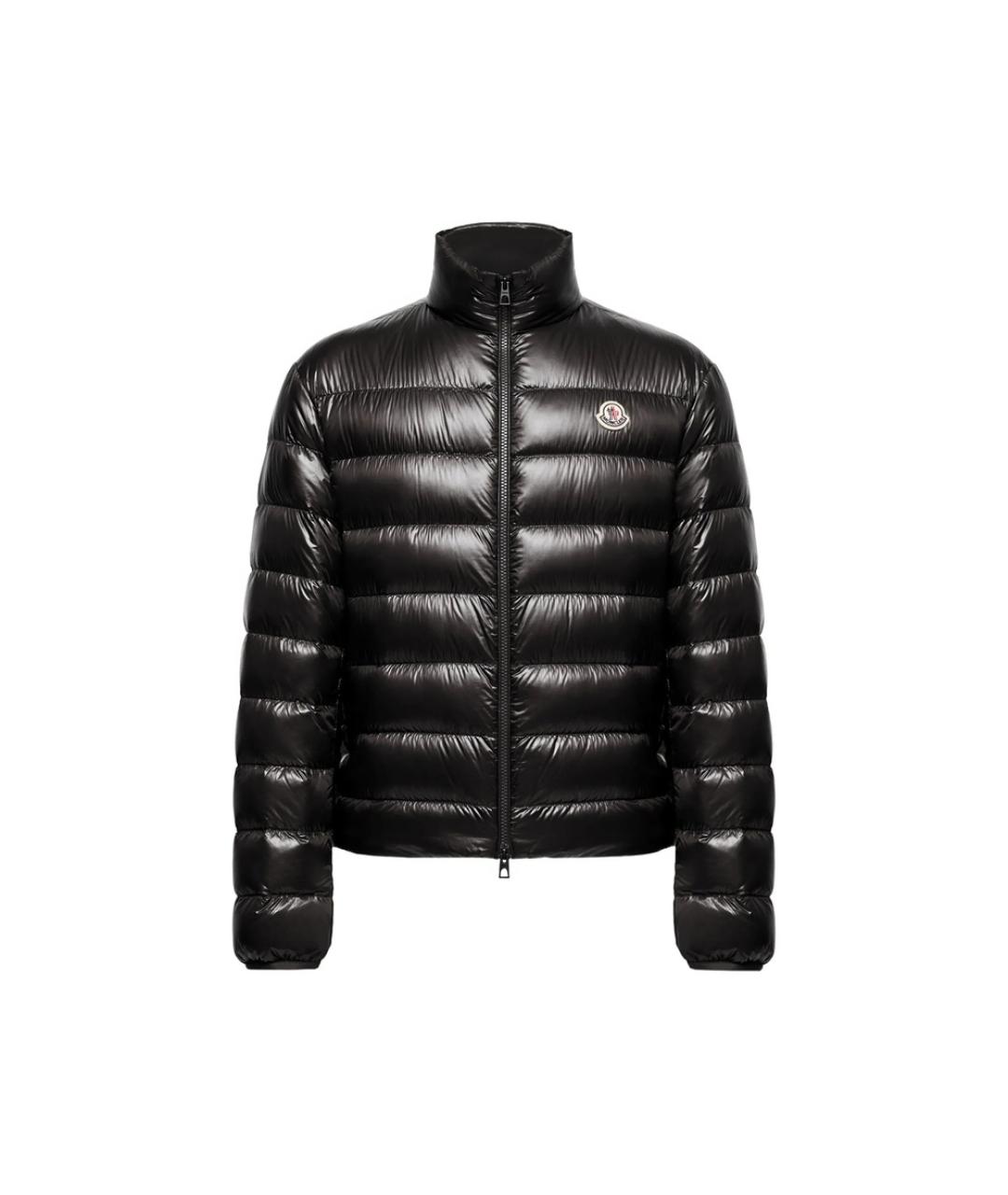 MONCLER Черная полиамидовая куртка, фото 1