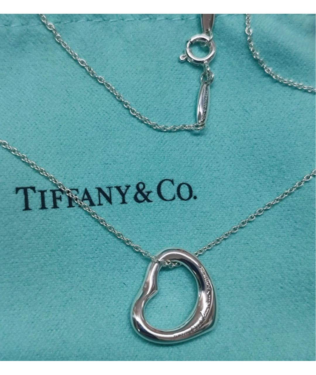 TIFFANY&CO Серебряная серебряная подвеска, фото 7