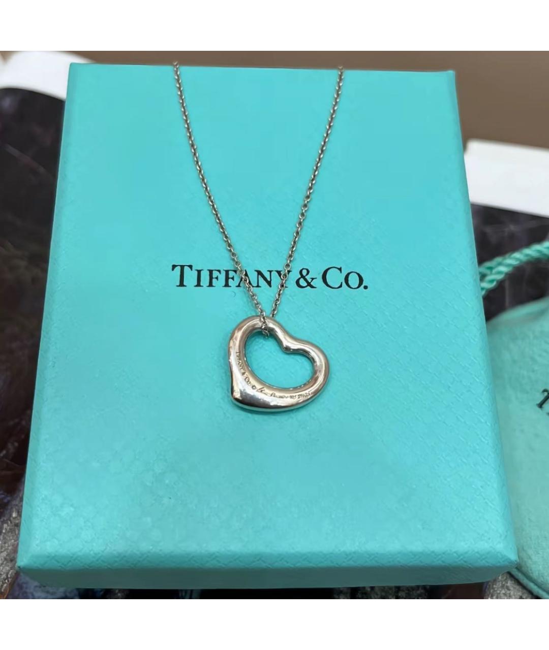TIFFANY&CO Серебряная серебряная подвеска, фото 5