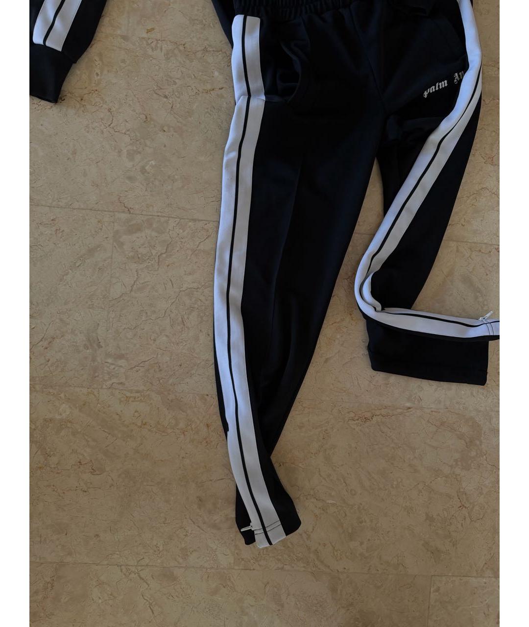 PALM ANGELS Черные полиэстеровые спортивные брюки и шорты, фото 5