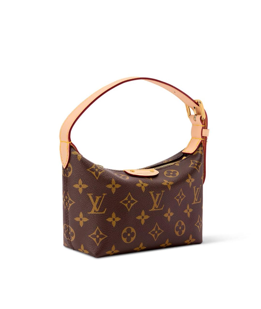 LOUIS VUITTON Коричневая сумка через плечо из канвы, фото 2