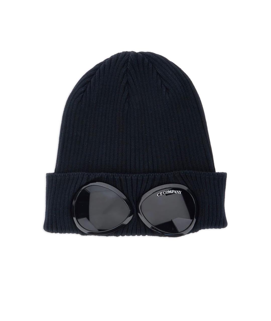 CP COMPANY Темно-синяя хлопковая шапка, фото 4