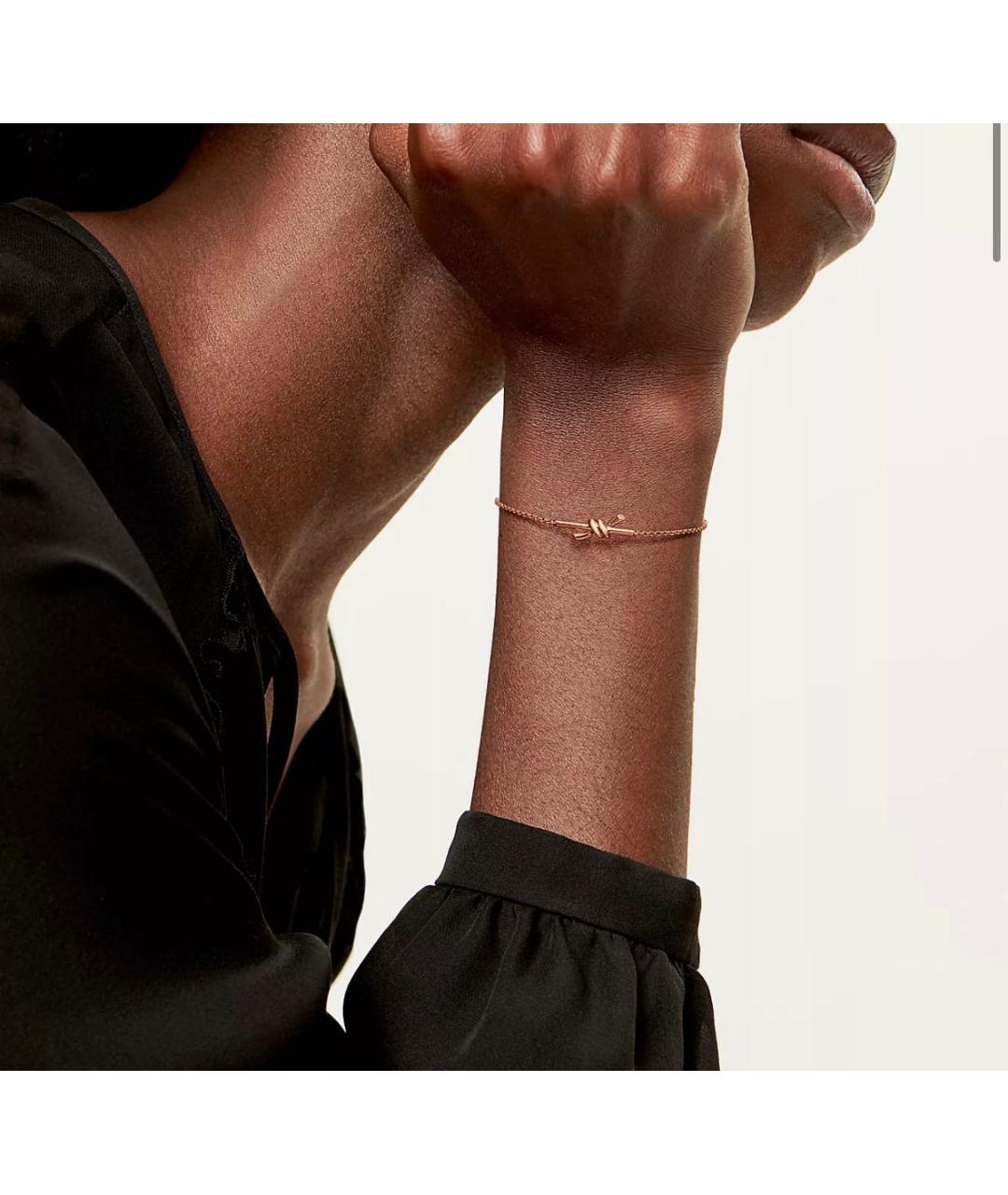 TIFFANY&CO Золотой браслет из розового золота, фото 5