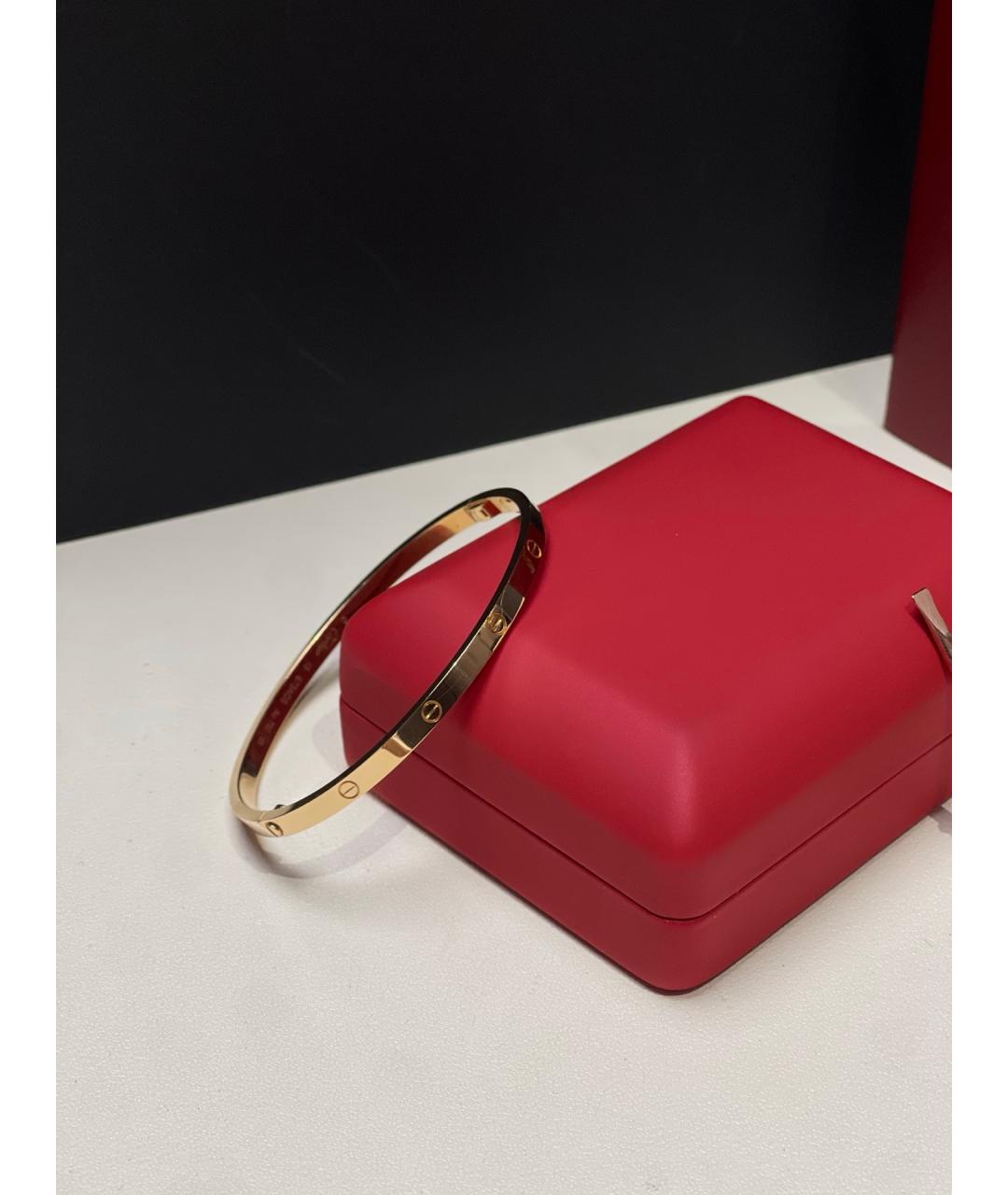 CARTIER Золотой браслет из розового золота, фото 5