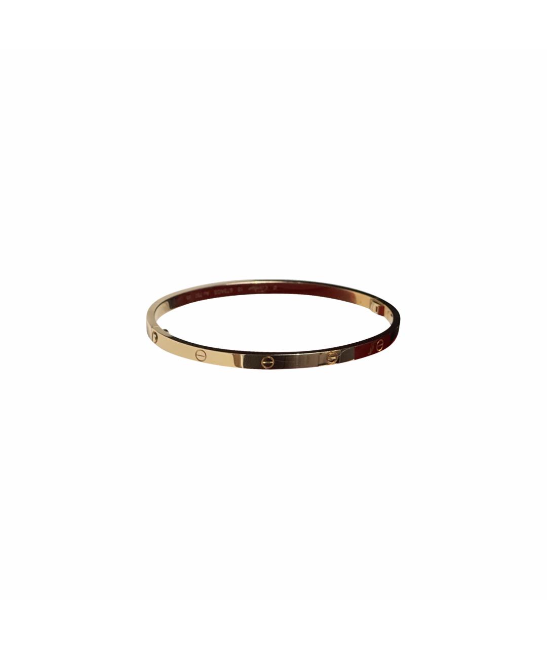 CARTIER Золотой браслет из розового золота, фото 1