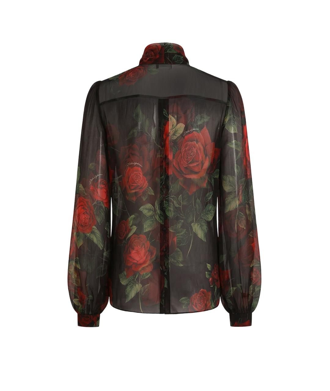 DOLCE&GABBANA Черная рубашка, фото 2