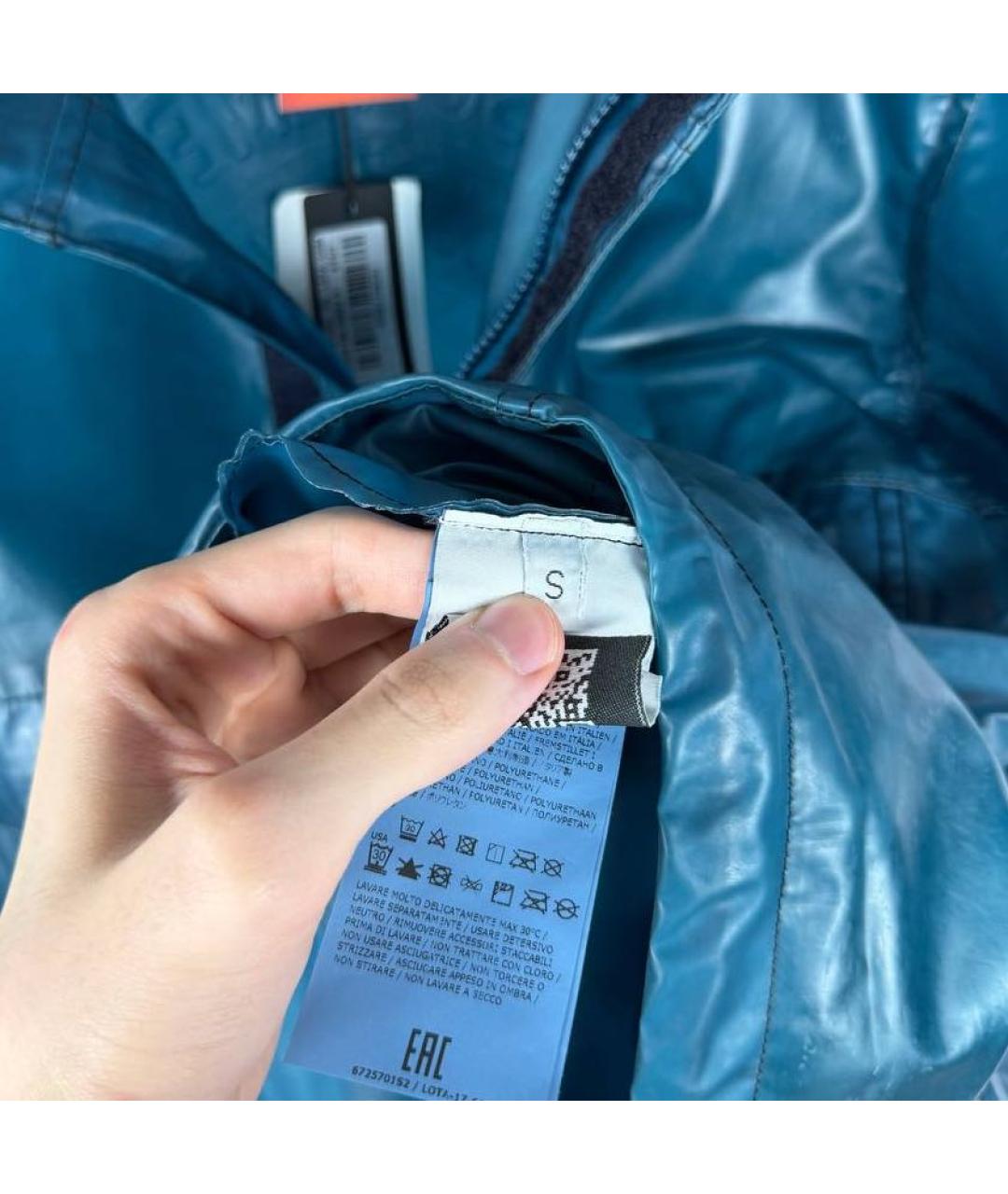 STONE ISLAND Синяя куртка, фото 5