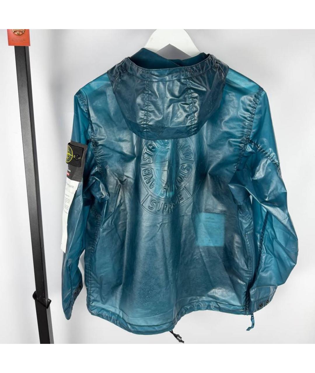 STONE ISLAND Синяя куртка, фото 3