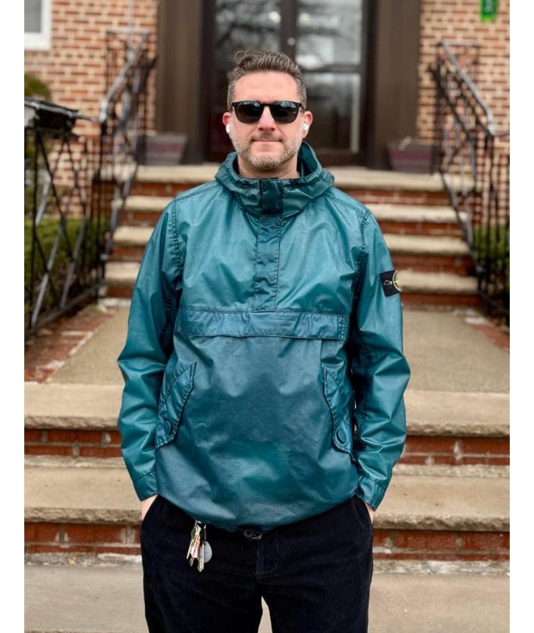 STONE ISLAND Синяя куртка, фото 8