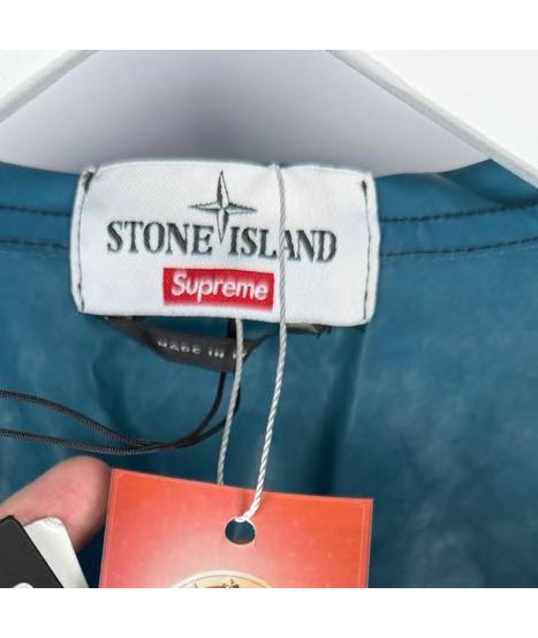 STONE ISLAND Синяя куртка, фото 7
