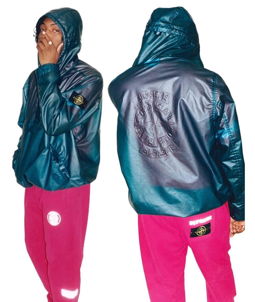 STONE ISLAND Синяя куртка, фото 2