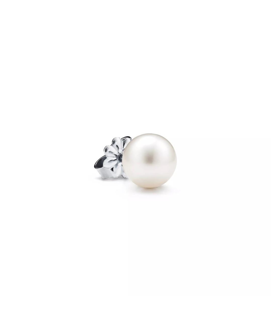 TIFFANY&CO Бежевые жемчужные серьги, фото 9