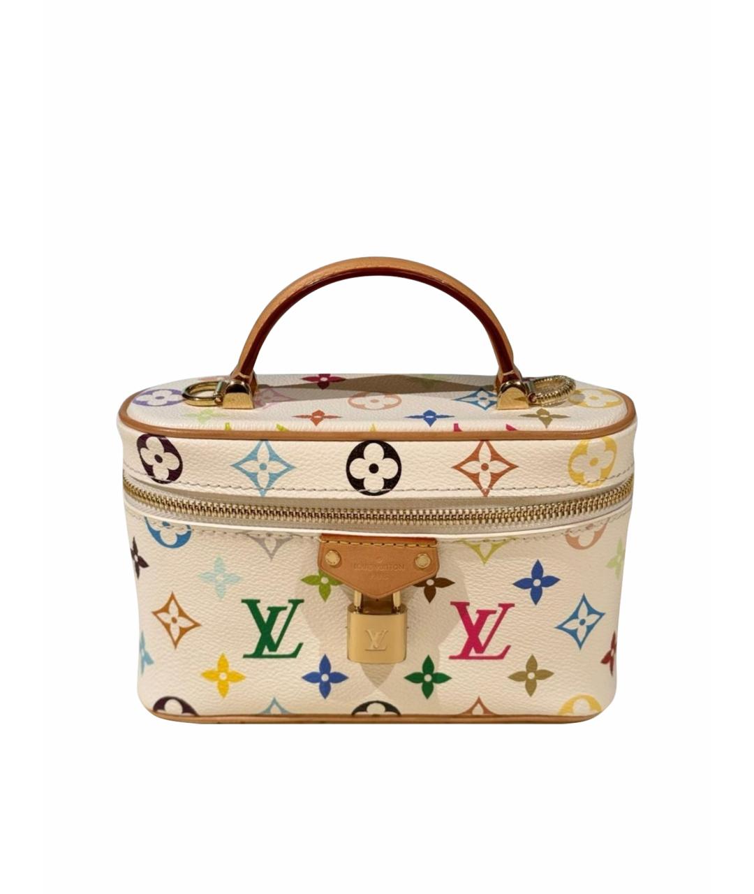 LOUIS VUITTON Бежевая кожаная сумка тоут, фото 1