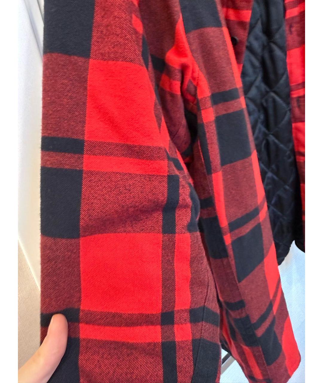 BALENCIAGA Красная рубашка, фото 4