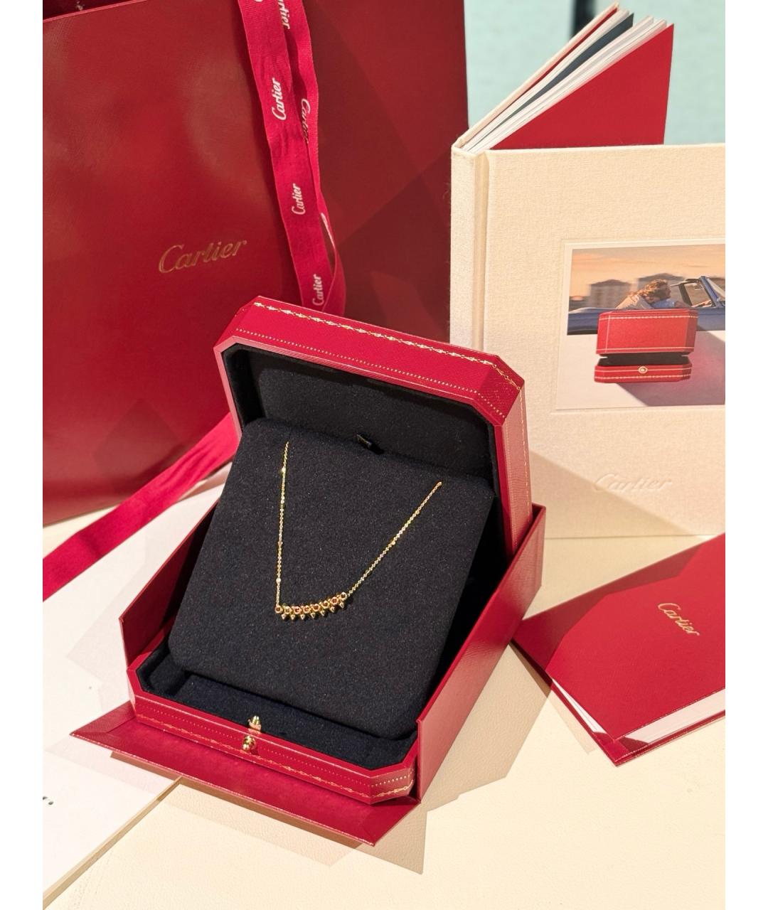 CARTIER Золотая подвеска из розового золота, фото 3