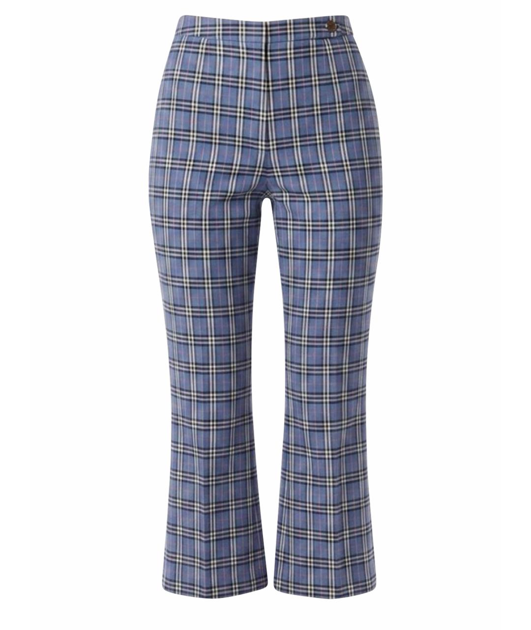 BURBERRY Голубые капри, фото 1
