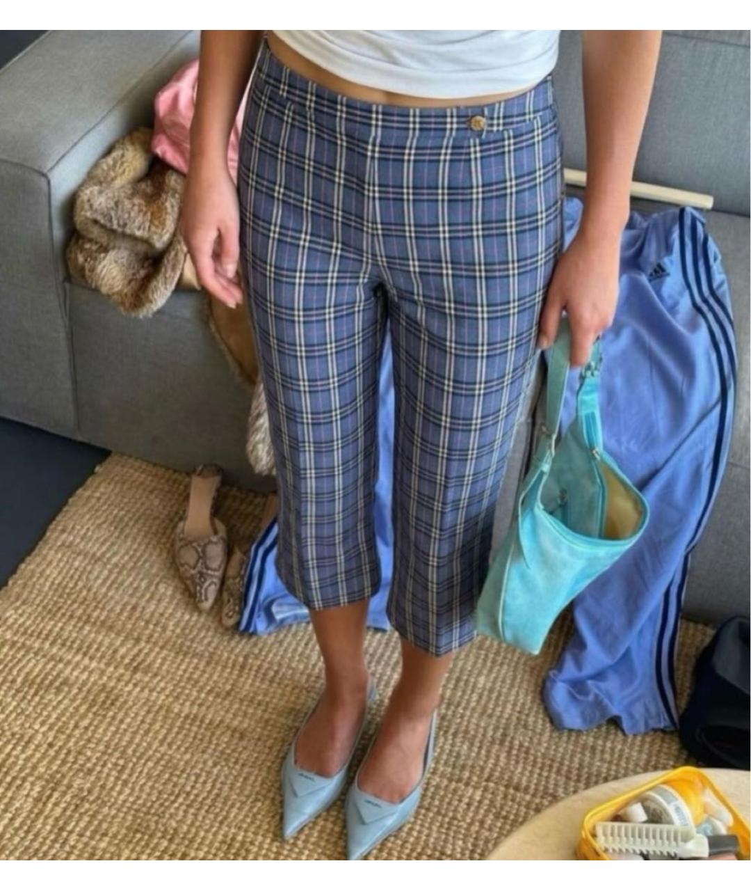 BURBERRY Голубые капри, фото 2