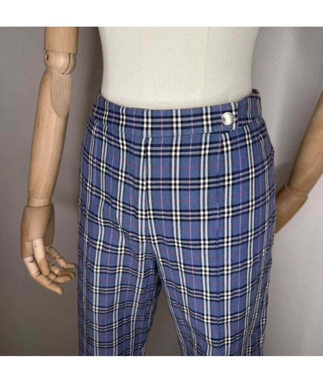 BURBERRY Голубые капри, фото 3