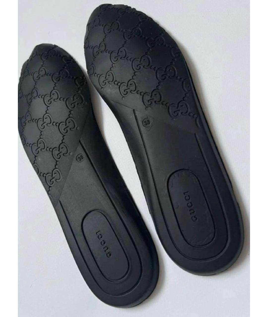 GUCCI Черные сапоги из лакированной кожи, фото 5