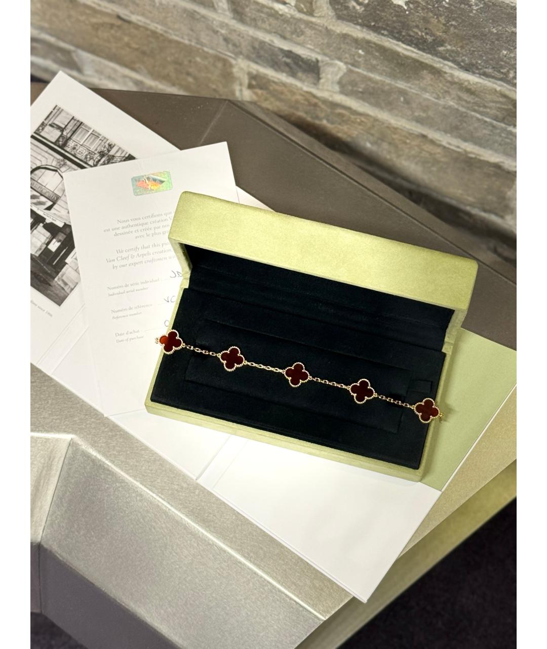 VAN CLEEF & ARPELS Золотой браслет из розового золота, фото 4