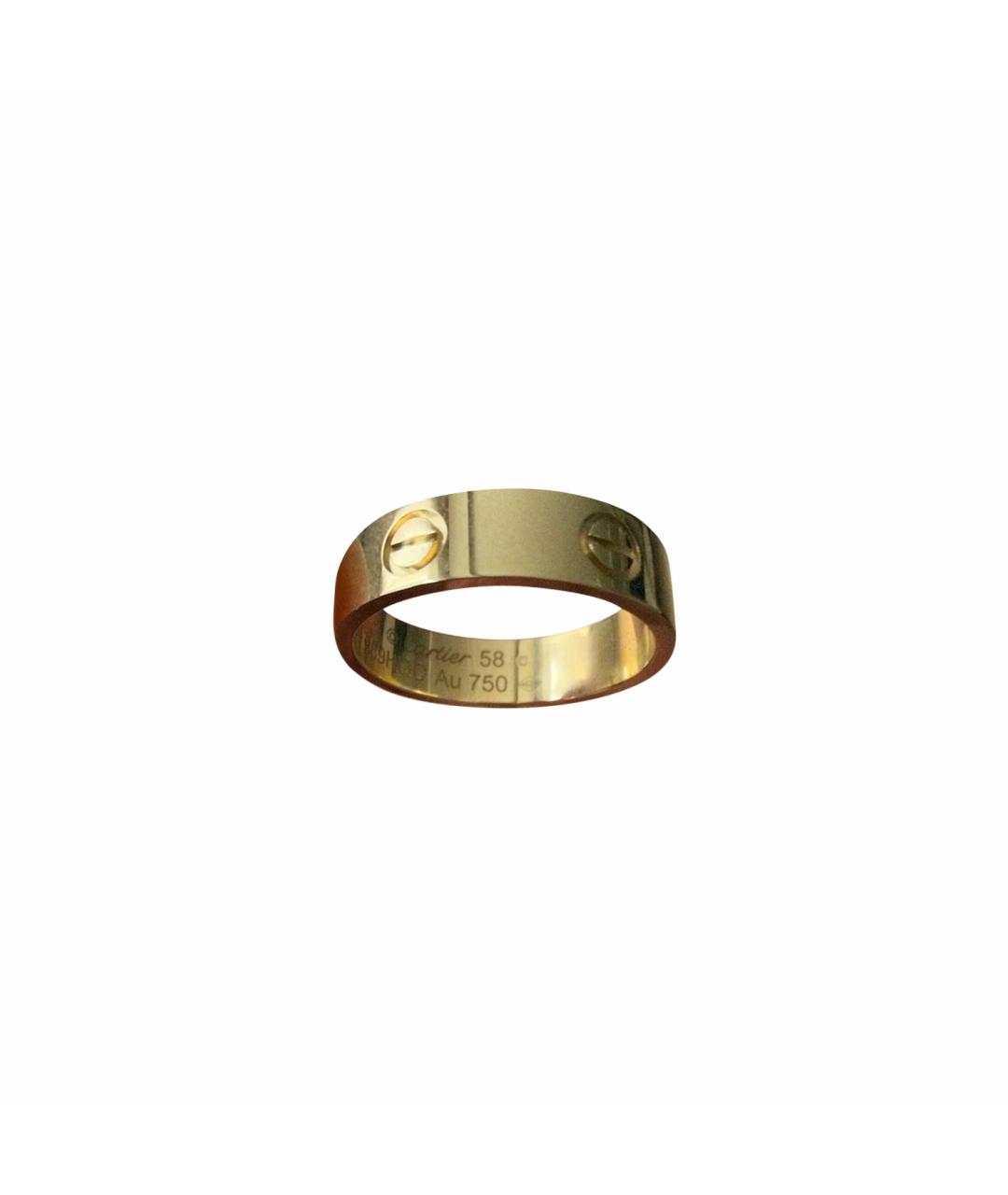 CARTIER Золотое кольцо из желтого золота, фото 1