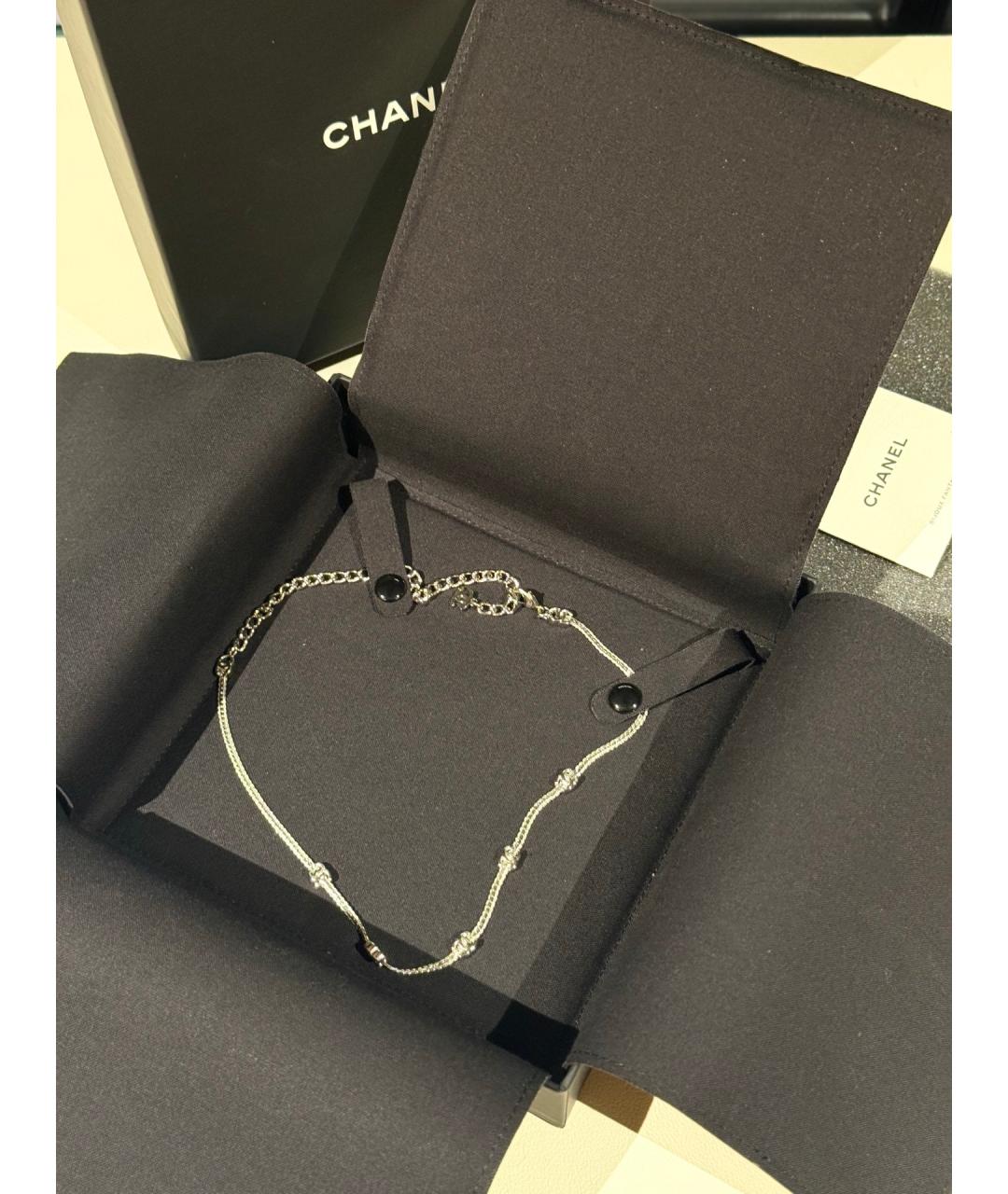 CHANEL Металлическое колье, фото 4