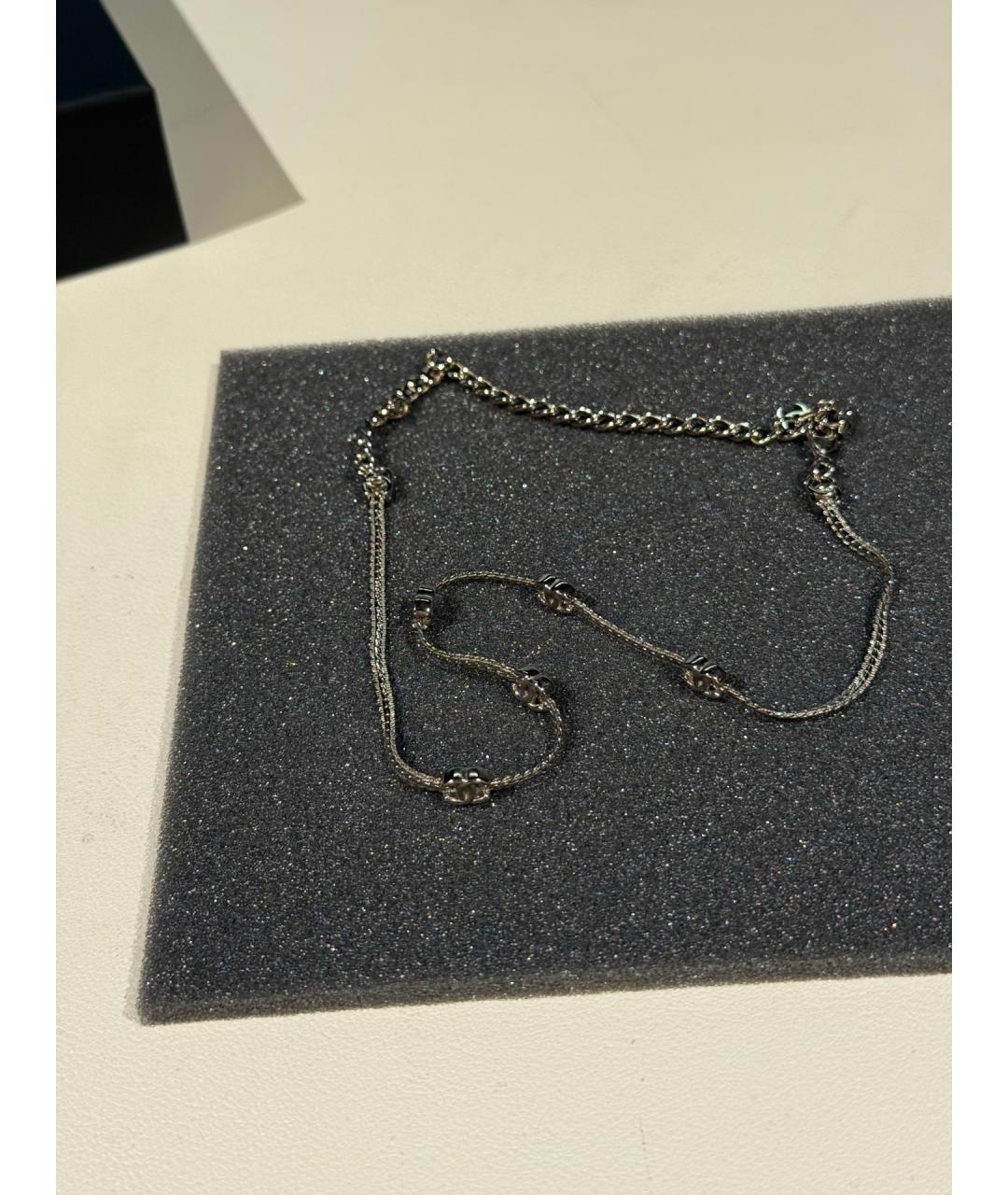 CHANEL Металлическое колье, фото 3