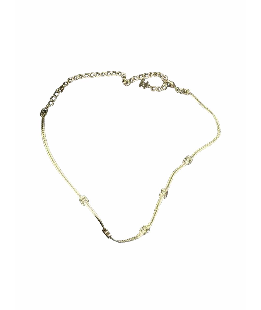 CHANEL Металлическое колье, фото 1