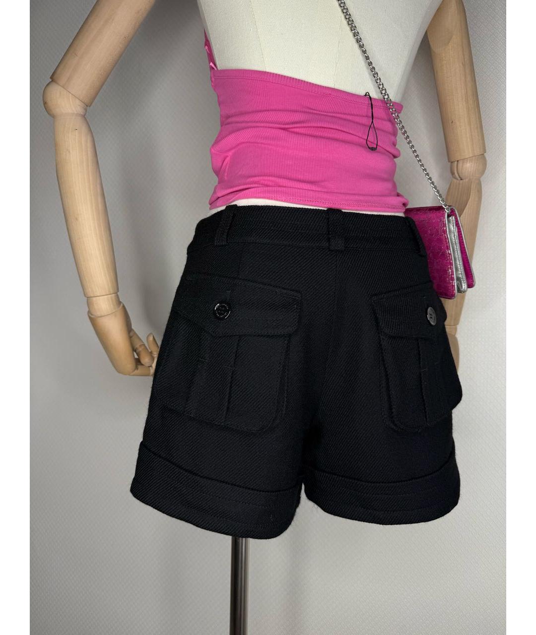 BURBERRY Черные шорты, фото 7