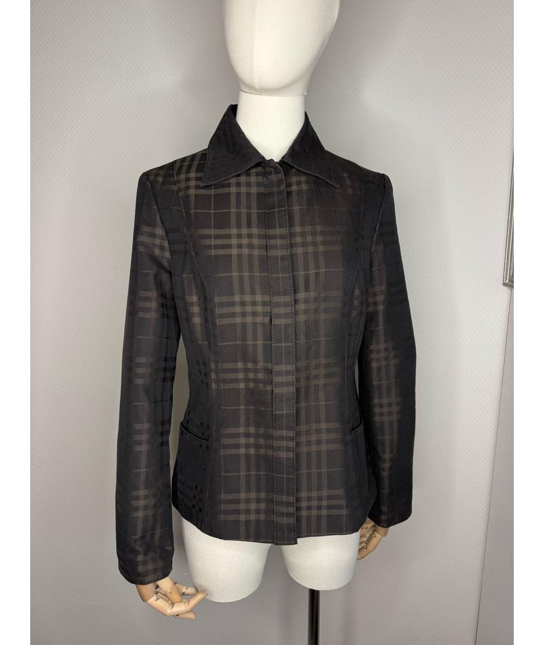 BURBERRY Коричневый жакет/пиджак, фото 9