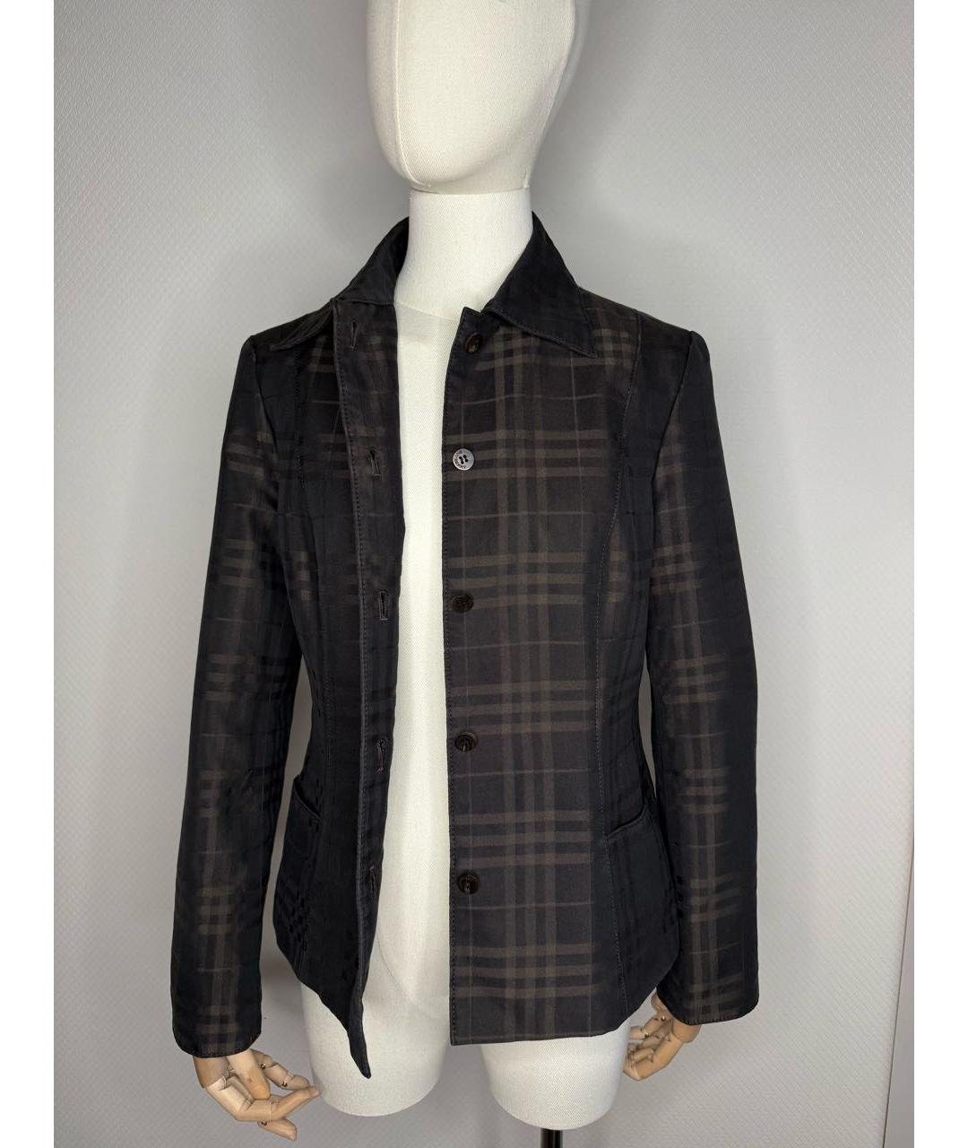 BURBERRY Коричневый жакет/пиджак, фото 4