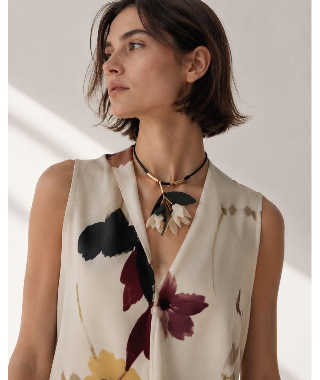 MARNI Черное кожаное колье, фото 4