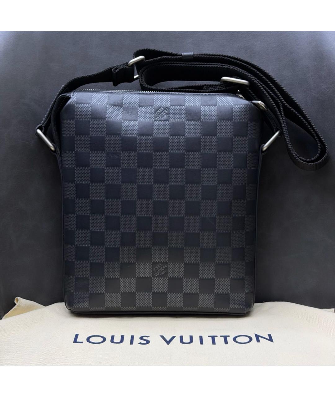 LOUIS VUITTON Кожаная сумка на плечо, фото 2