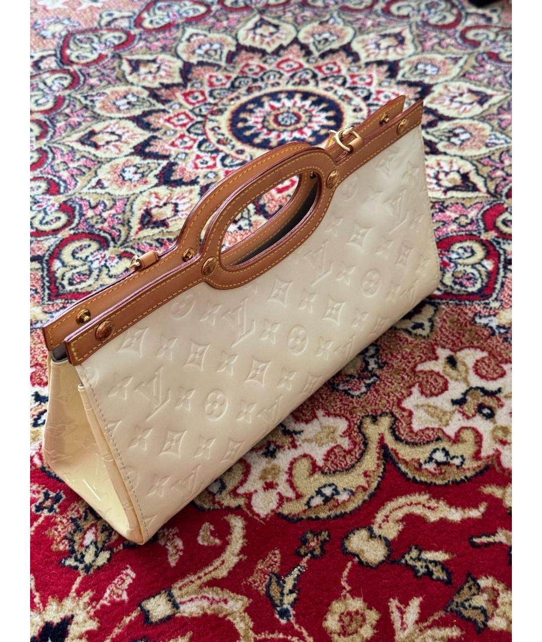 LOUIS VUITTON Белая сумка с короткими ручками, фото 2