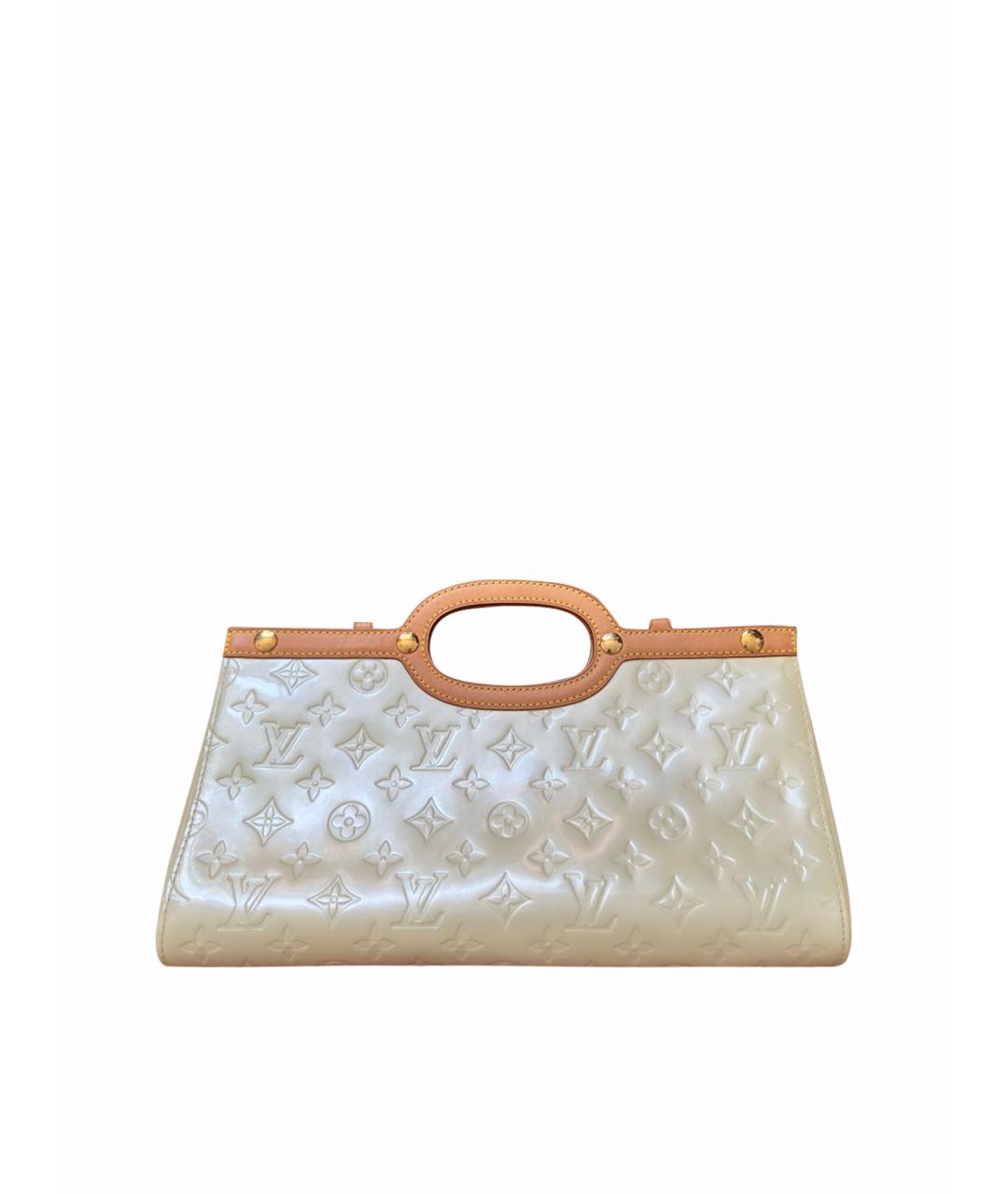 LOUIS VUITTON Белая сумка с короткими ручками, фото 1