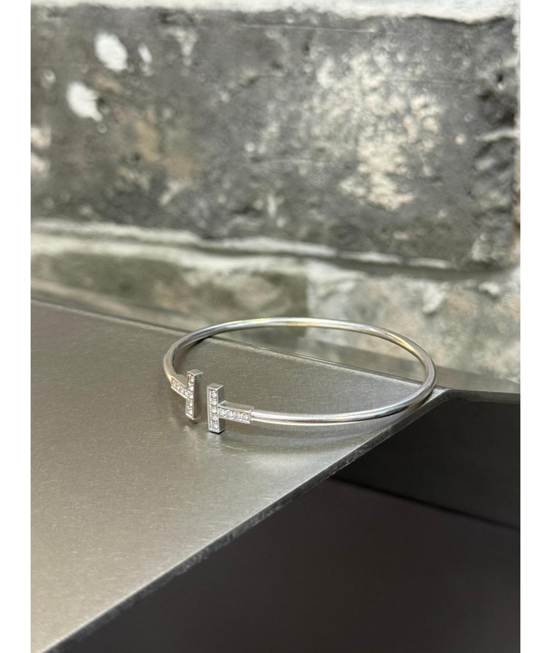 TIFFANY&CO Серебряный браслет из белого золота, фото 4