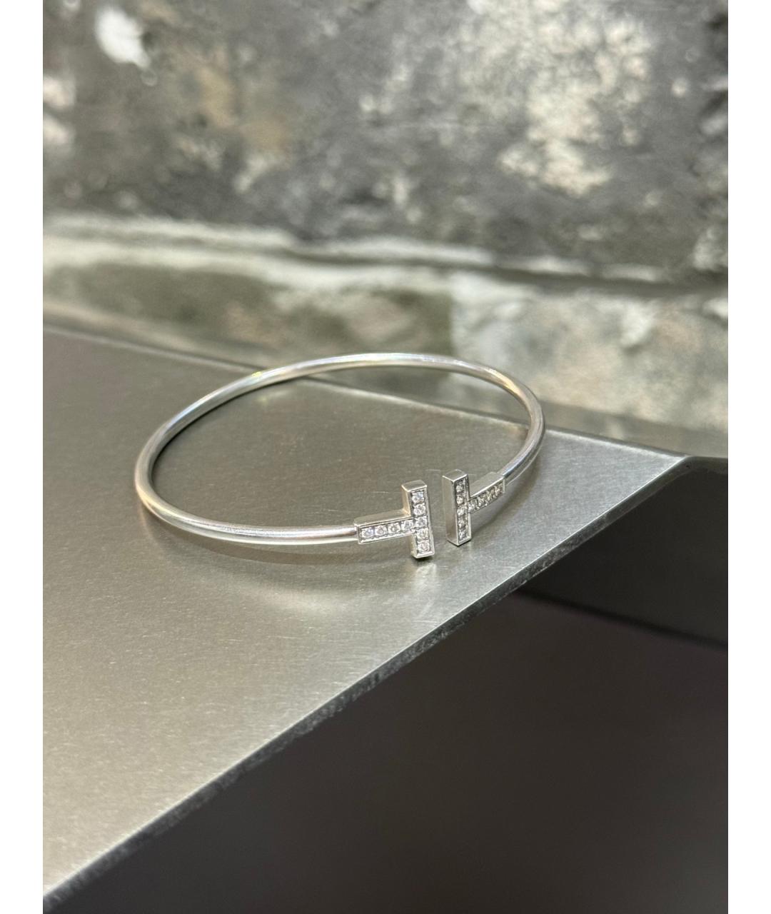 TIFFANY&CO Серебряный браслет из белого золота, фото 2
