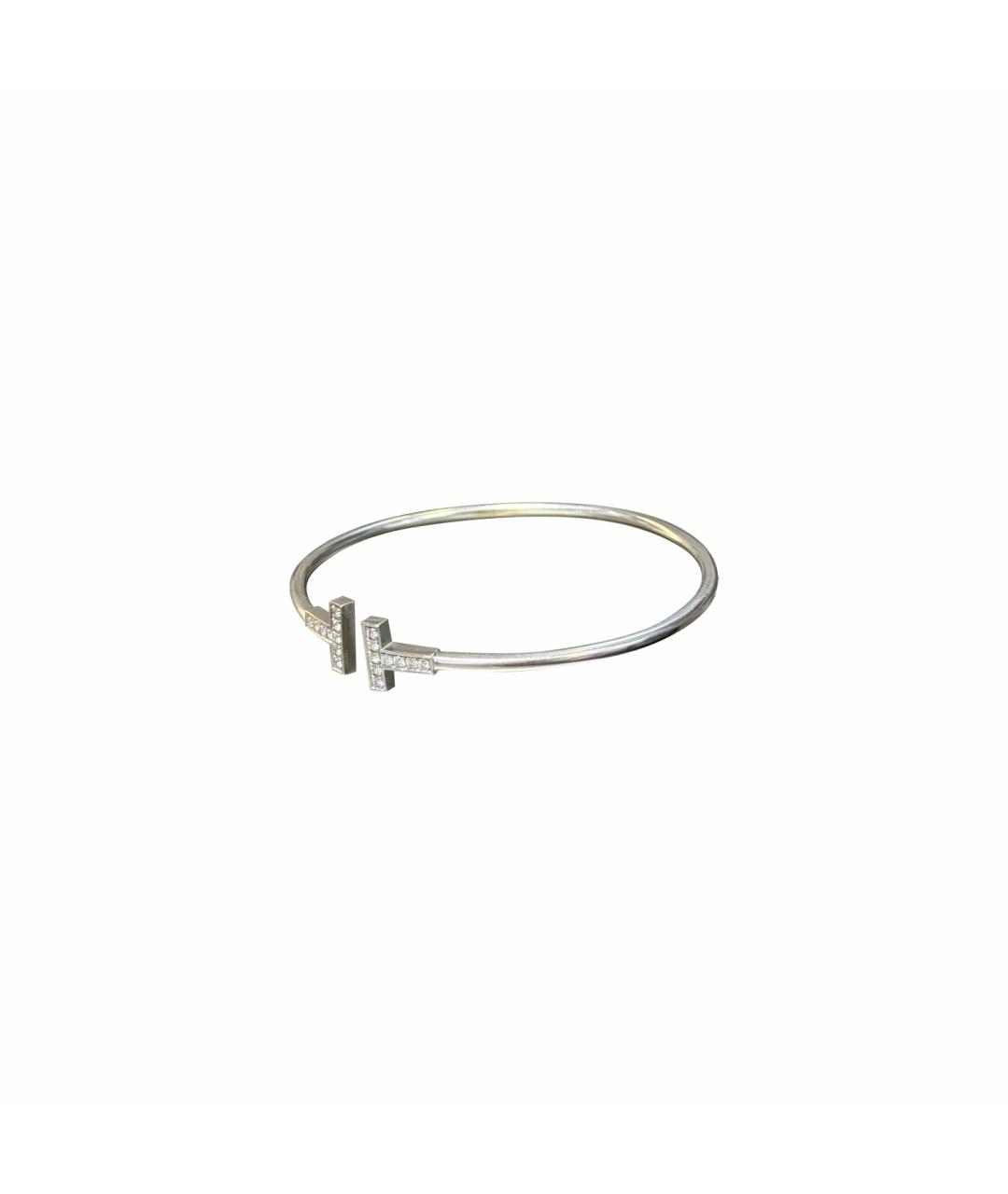 TIFFANY&CO Серебряный браслет из белого золота, фото 1