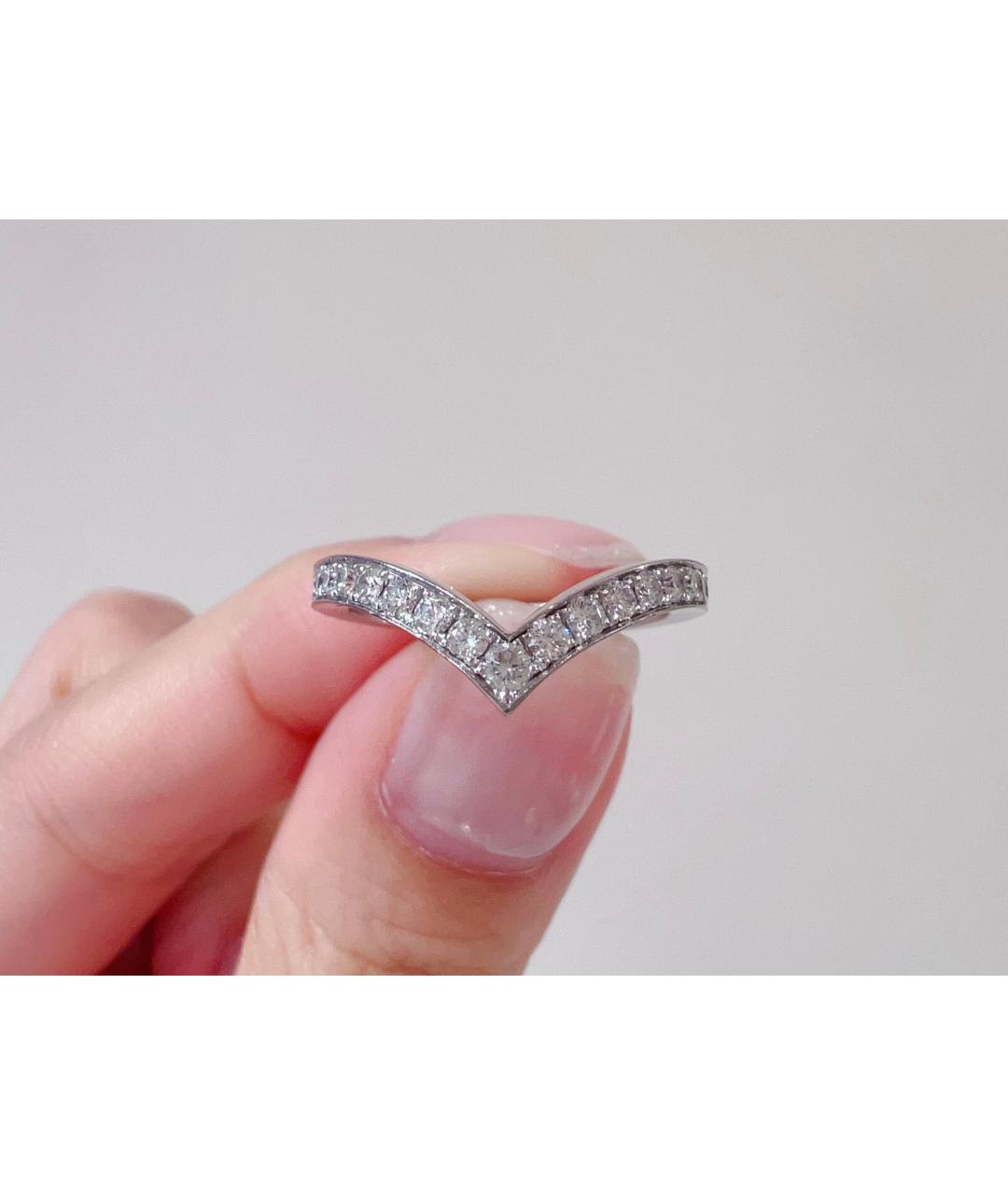 CHAUMET Серебряное кольцо из белого золота, фото 5