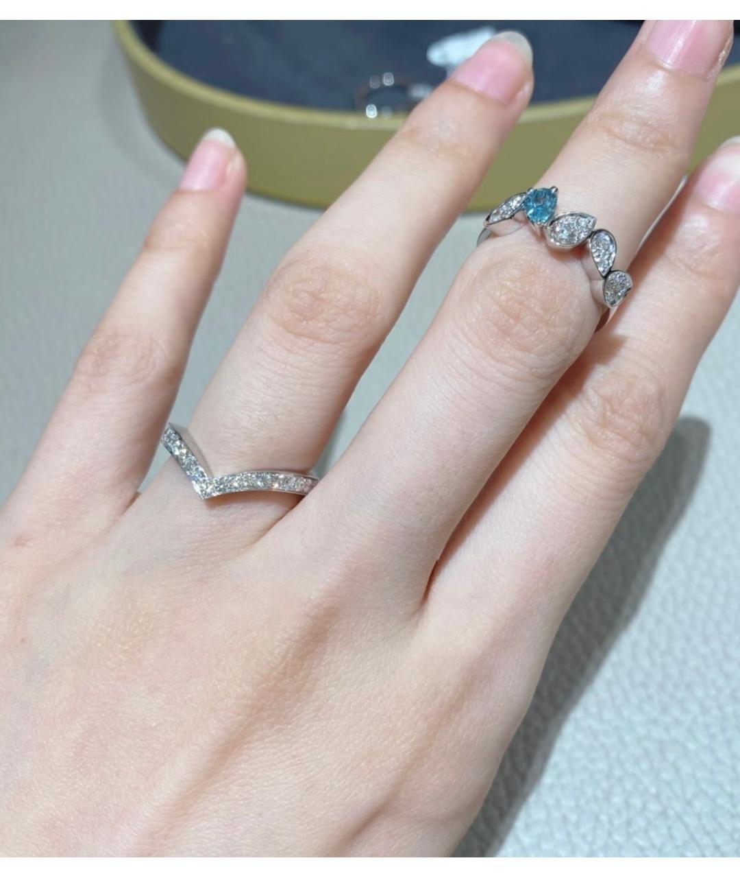 CHAUMET Серебряное кольцо из белого золота, фото 8