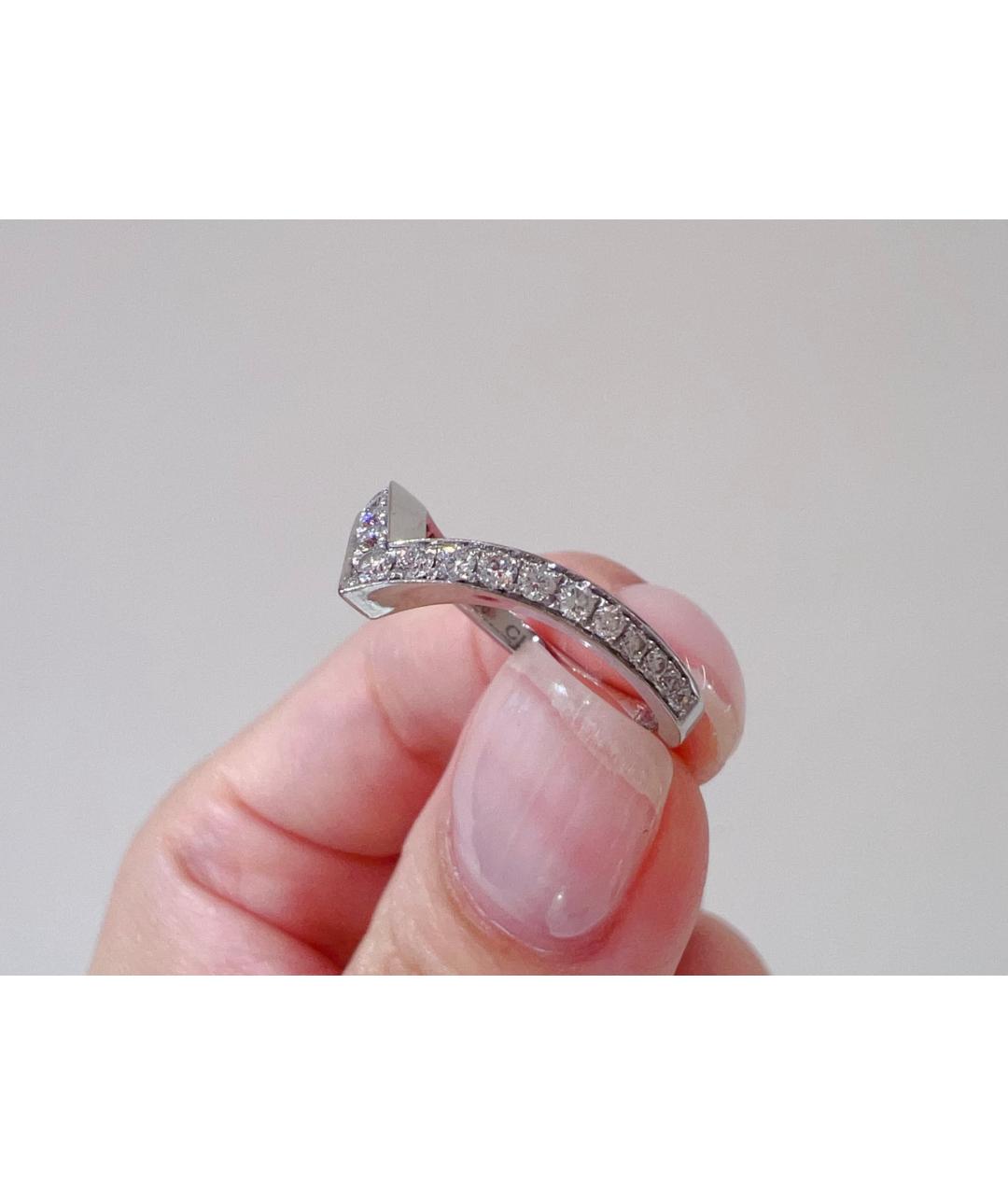 CHAUMET Серебряное кольцо из белого золота, фото 4