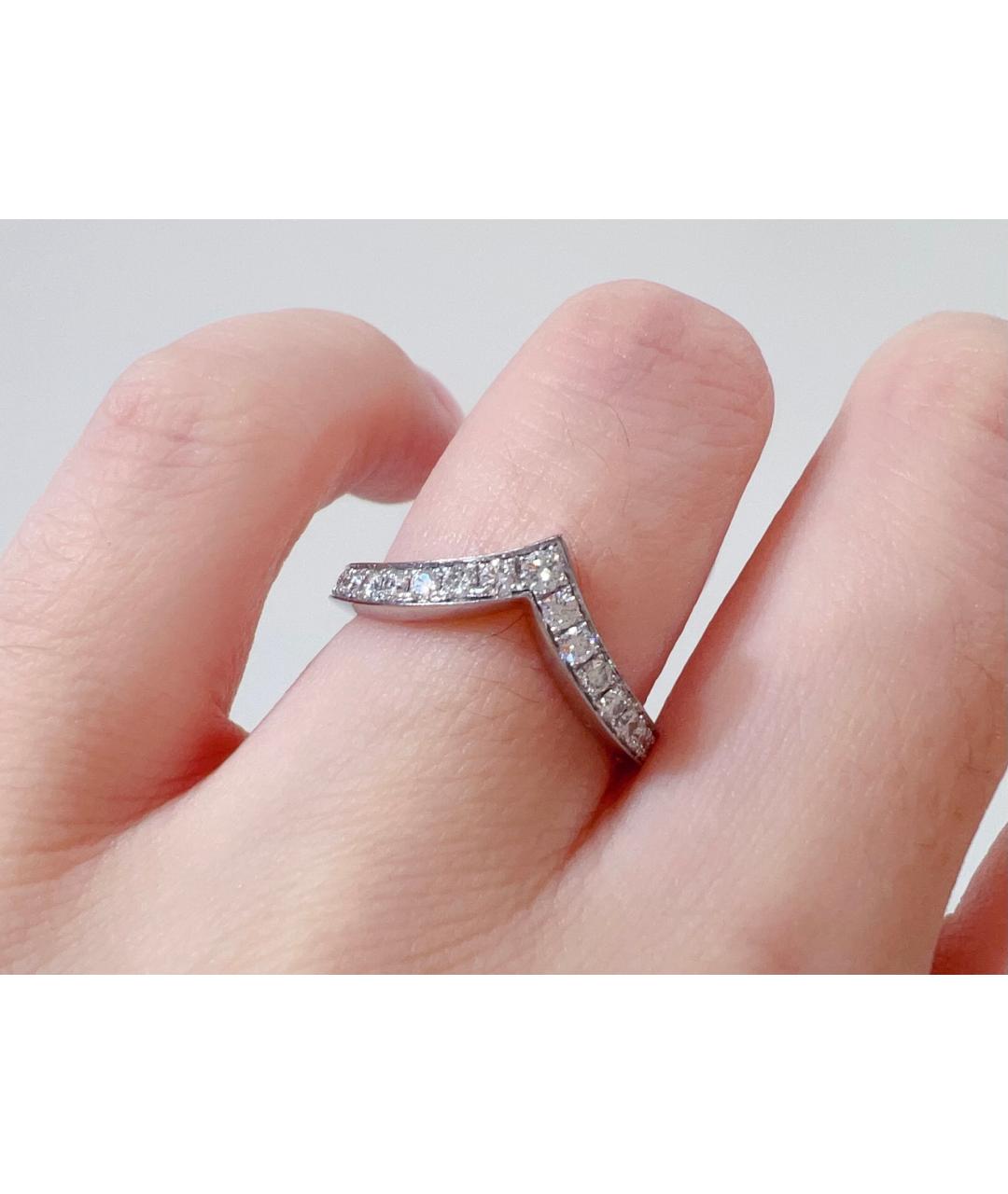 CHAUMET Серебряное кольцо из белого золота, фото 6