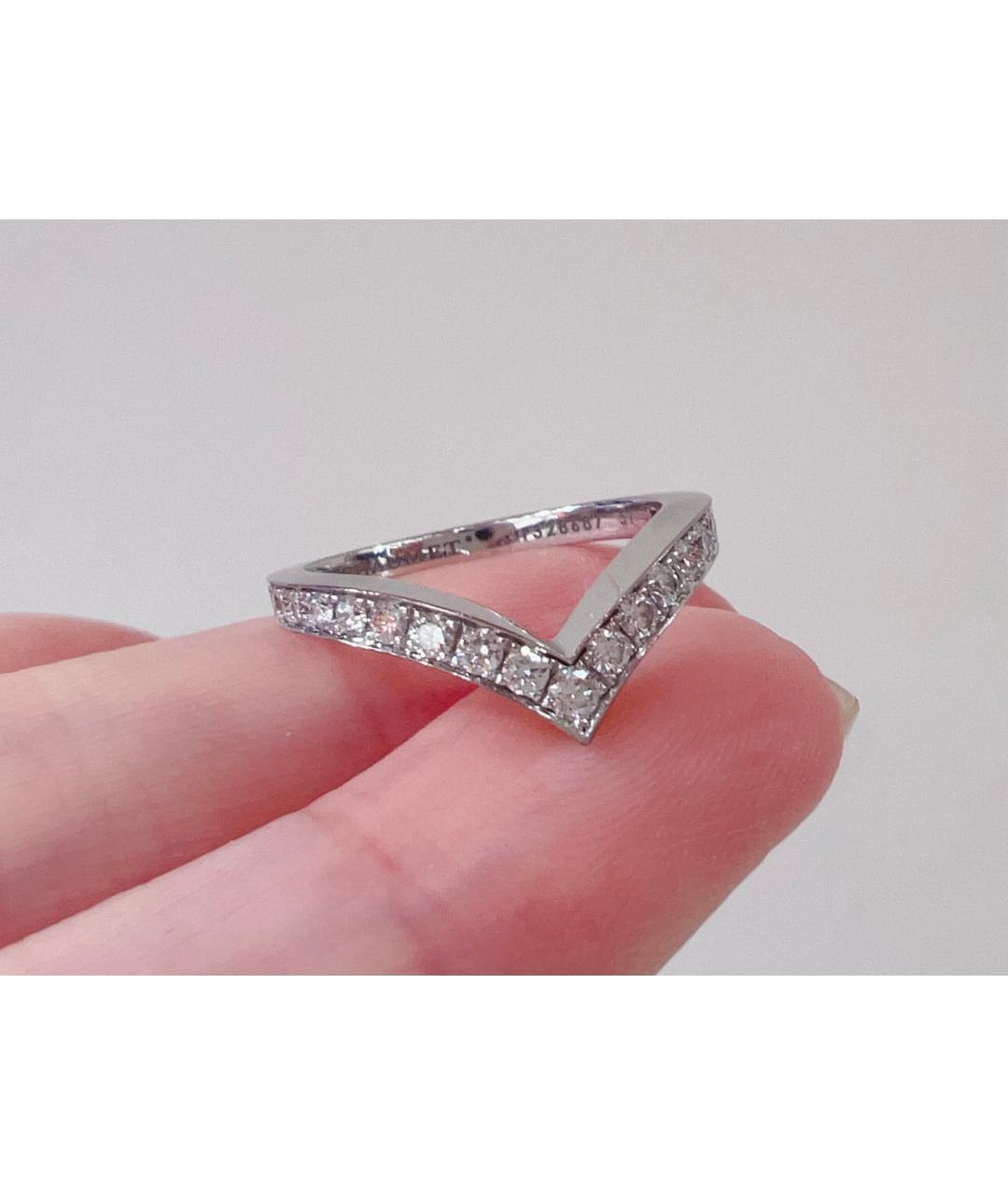 CHAUMET Серебряное кольцо из белого золота, фото 2