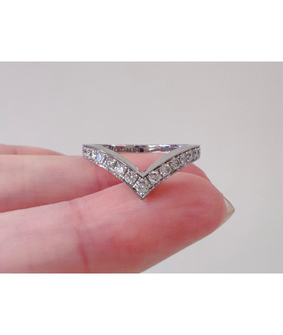 CHAUMET Серебряное кольцо из белого золота, фото 9