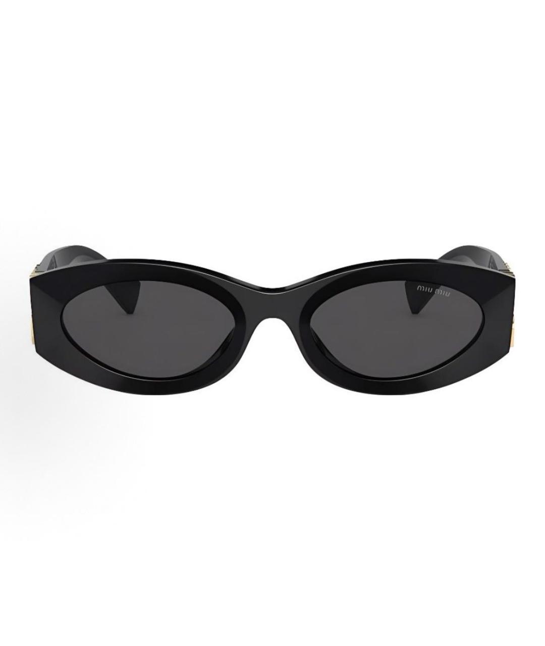 MIU MIU Черные солнцезащитные очки, фото 3