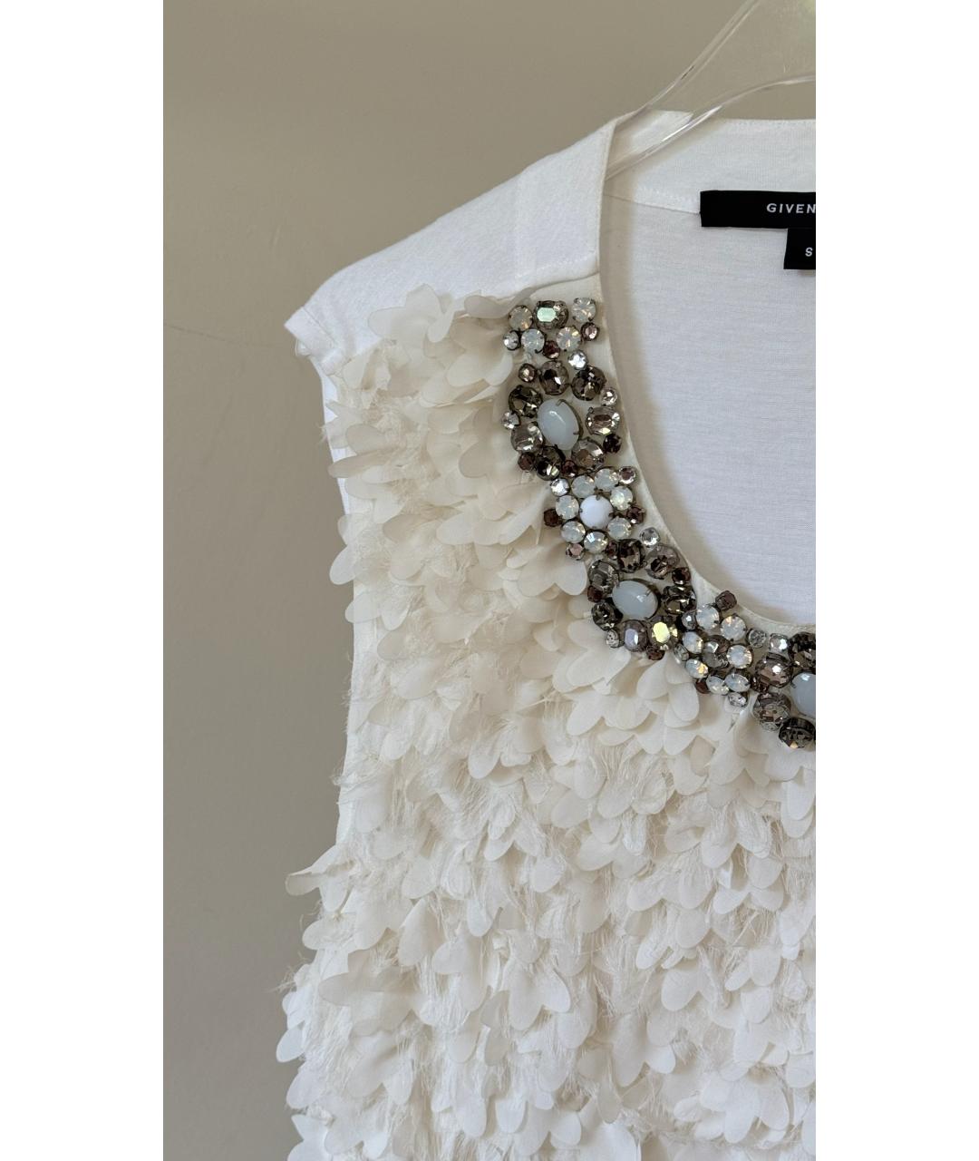 GIVENCHY Белая майка, фото 3