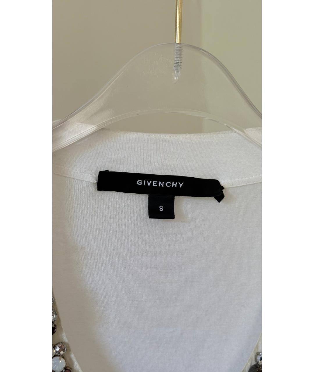 GIVENCHY Белая майка, фото 6