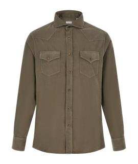 BRUNELLO CUCINELLI Кэжуал рубашка